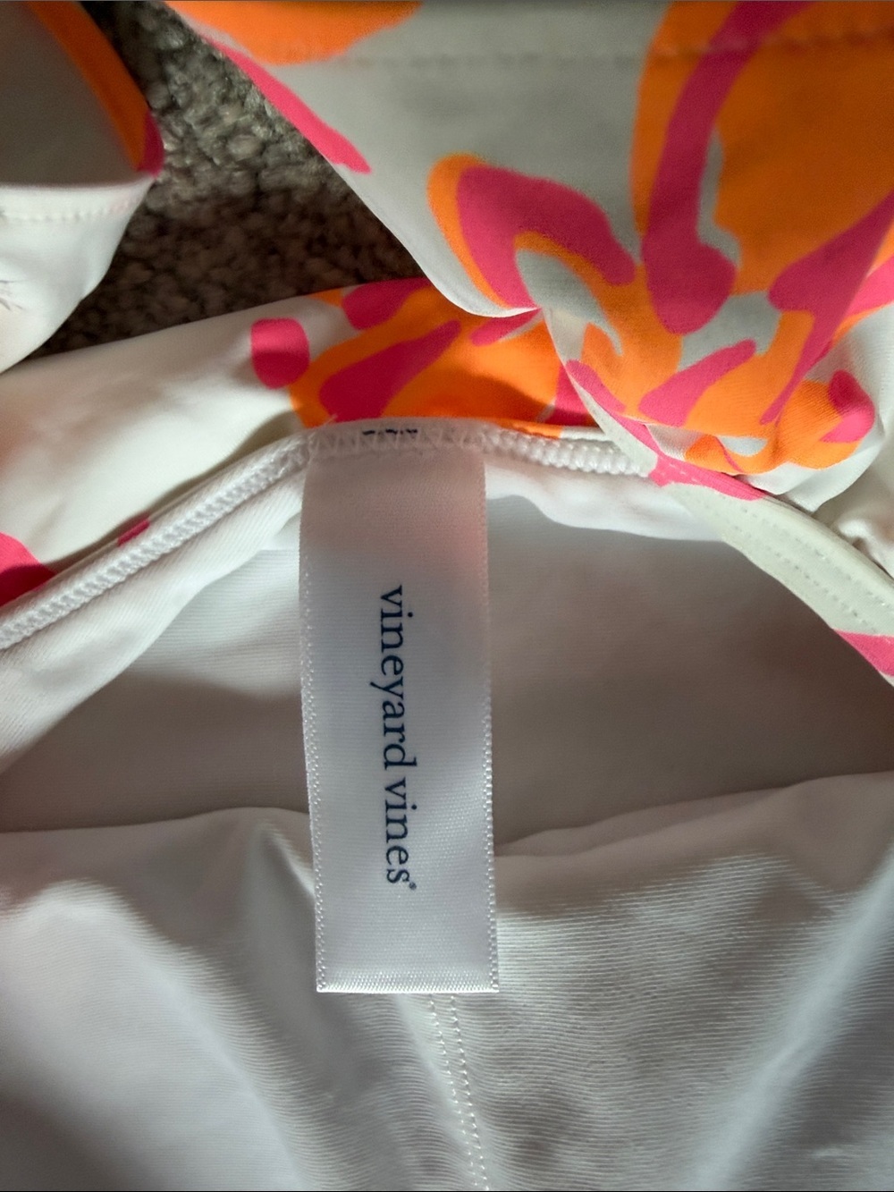 Vineyard Vines Summer Blooms Performance One Piece size M - Picture 7 of 8